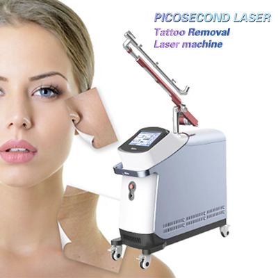 Long Pulse Nd Yag Laser Hair Removal 1064nm 532nm Q مبدلة للوشم