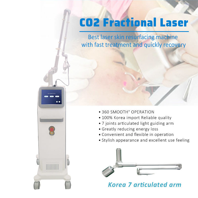 10600nm Medical CE Co2 آلة الليزر الجزئي لصالون العيادة